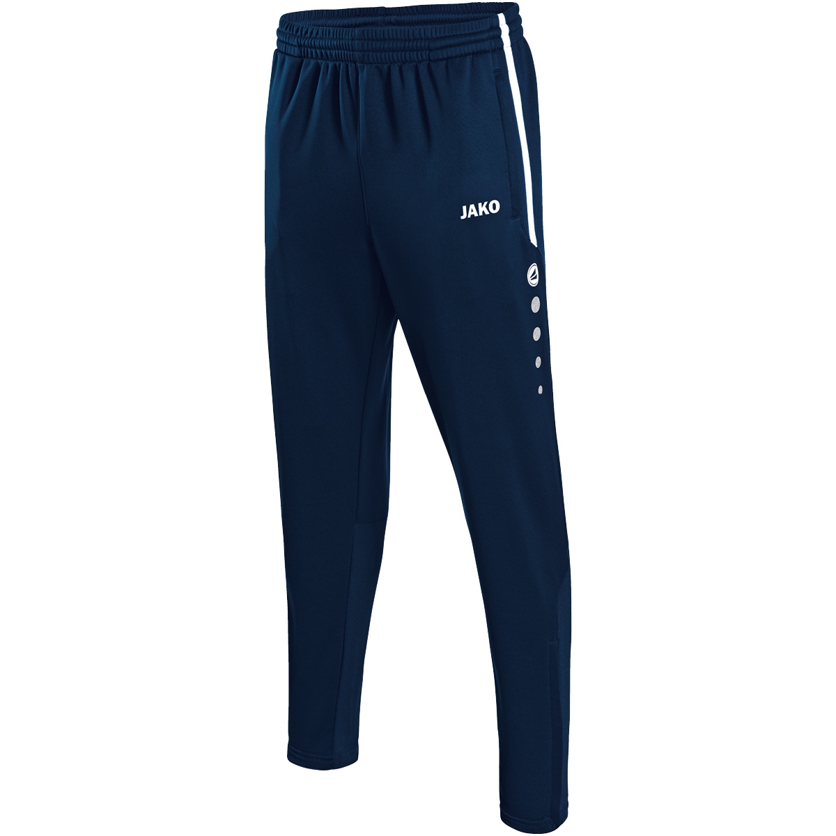 JAKO Pantalon d'entraînement Active Navy - Blanc