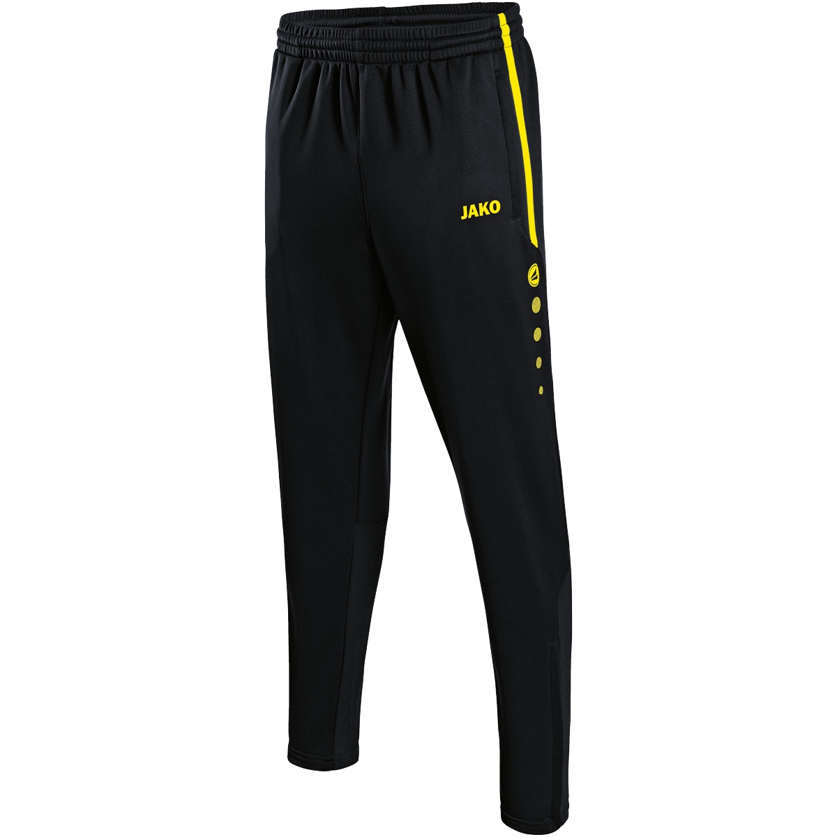 JAKO Pantalon d'entraînement Active Noir - Jaune